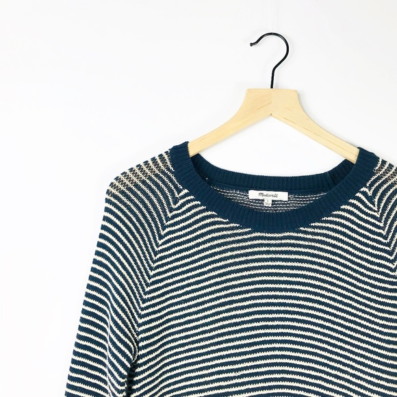 madewell dockline pullover sweater in stripe - Picture 6 of 8